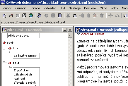 Pklad vzhledu desktop aplikace